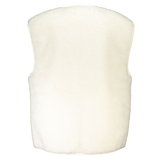 Calvin Klein White Polyester Women's Coat