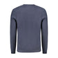Hugo Boss Blue Cotton Men's Long-Sleeved T-Shirt