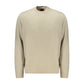 Hugo Boss Beige Cotton Men Sweater Mens Sweater