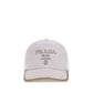 Prada Beige Cotton Cap (Baseball Hat)