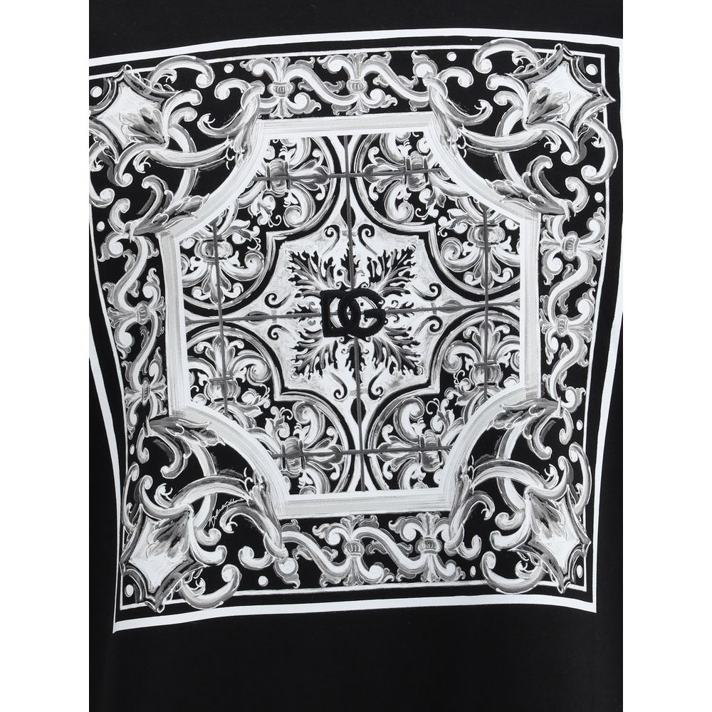 Dolce & Gabbana Baroque print T-Shirt Mens T-Shirt