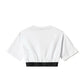 Comme Des Fuckdown White Cotton Women T-Shirt