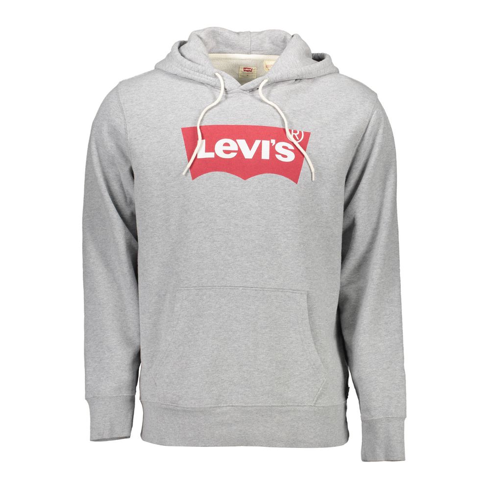 Levi's Gray Cotton Men Sweater Mens Sweater