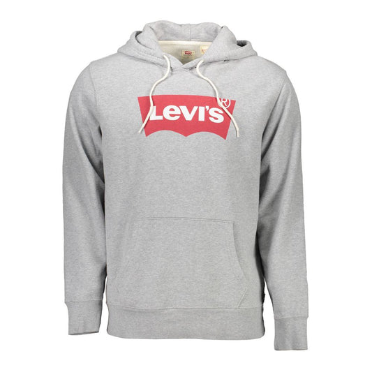 Levi's Gray Cotton Men Sweater Mens Sweater