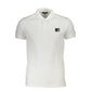 Cavalli Class White Cotton Polo Shirt Mens T-Shirt