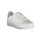 Calvin Klein White Polyester Sneaker
