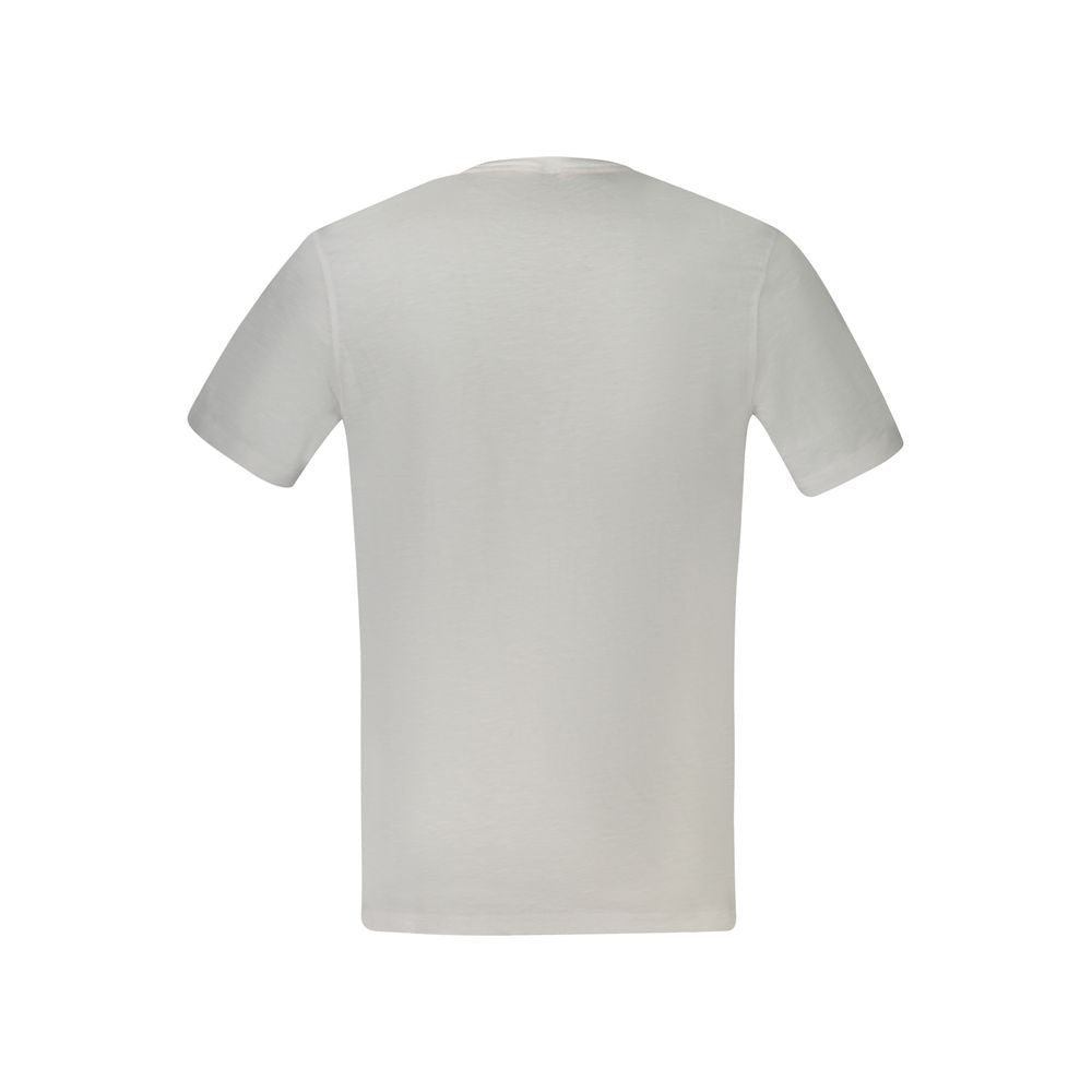 Hugo Boss White Cotton Mens T-Shirt Mens T-Shirt