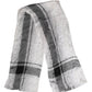 Dolce & Gabbana White Black Silk Warmer Wrap Foulard Scarf
