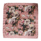 Dolce & Gabbana Pink Silk Floral Print Square Foulard Scarf