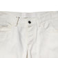 Dolce & Gabbana White Cotton Skinny Men Denim Jeans