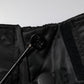 Dolce & Gabbana Black Nylon DG Logo Straight Pants
