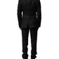 Dolce & Gabbana Blue MARTINI Wool Formal 2 Piece Suit