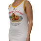 Dolce & Gabbana White Araneine Siciliane Sleeveless Tank Top
