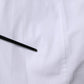 Dolce & Gabbana White Cotton Collared Long Sleeves Shirt Top