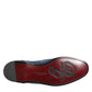 Dolce & Gabbana Blue Woven Leather Slip On Loafers Shoes