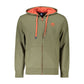 North Sails Green Cotton Men's Hooded Sweater Mens Sweater