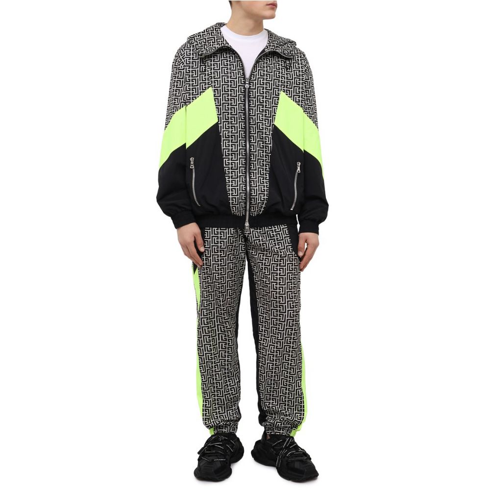 Balmain Multicolor Nylon Men Jacket