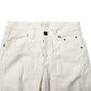 Jeckerson White Cotton Stretch Straight Fit Men Denim Jeans