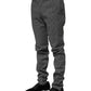 BENCIVENGA Black White Checkered Tapered Dress Pants