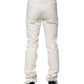 Dolce & Gabbana White Cotton Skinny Men Denim Jeans