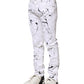 Dolce & Gabbana White ColorSplash Skinny Denim Jeans