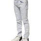 Dolce & Gabbana Light Blue Tattered Skinny Denim Jeans