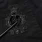 Dolce & Gabbana Dark Blue Logo Cotton Dress Pants
