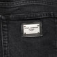 Dolce & Gabbana Black Cotton Skinny Men Denim Jeans