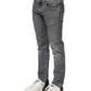 Dolce & Gabbana Gray Cotton Skinny Men Denim Jeans