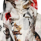 Dolce & Gabbana Multicolor Animal Print Silk Ascot Maxi Dress
