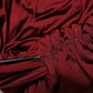 Dolce & Gabbana Red Viscose Fitted One Shoulder Midi Dress