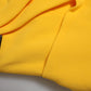 Dolce & Gabbana Yellow One Shoulder Side Slit Sheath Dress