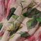 Dolce & Gabbana Pink Floral Print Tiered Long Maxi Dress