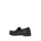 Prada Black Calf Leather Bos Taurus Slip-On Loafers