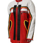 Dolce & Gabbana Multicolor Leather Biker Full Zip Coat Jacket