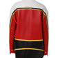 Dolce & Gabbana Multicolor Leather Biker Full Zip Coat Jacket