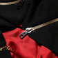 Dolce & Gabbana Black Wool Zipper Detailing Blazer Jacket