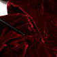Dolce & Gabbana Red Viscose DG Logo Mid Waist Pants