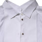 Dolce & Gabbana White Cotton Long Sleeves Formal Top Shirt