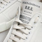 Dolce & Gabbana White Miami Leather Low Top Men Sneakers Shoes