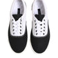 Dolce & Gabbana Black Cotton Canvas Lace Up Men Sneakers Shoes