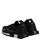 Dolce & Gabbana Black SORRENTO Sport Stretch Sneakers Shoes