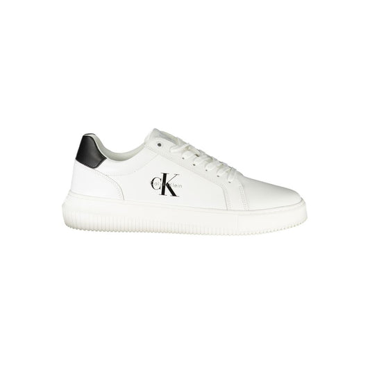 Calvin Klein White Polyester Sneaker