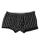 Dolce & Gabbana Black White Striped Regular Boxer Underwear