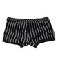 Dolce & Gabbana Black White Striped Regular Boxer Underwear