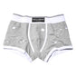 Dolce & Gabbana Gray Cotton Stretch Regular Boxer Underwear