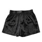Dolce & Gabbana Black Logo Waist Regular Boxer Shorts Underwear