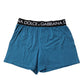 Dolce & Gabbana Blue Logo Waist Regular Boxer Shorts Underwear