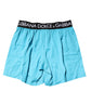 Dolce & Gabbana Blue Logo Waist Regular Boxer Shorts Underwear