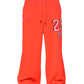 Dolce & Gabbana Orange Polyester Jogger Men Sweatpants Pants